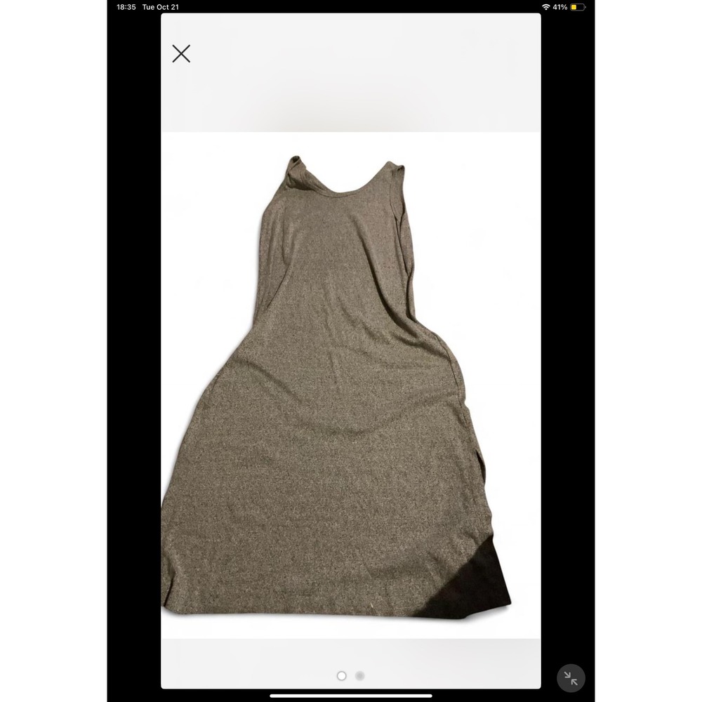 J. Jill XL Gray Knit Sleeveless Casual Dress Womens‎